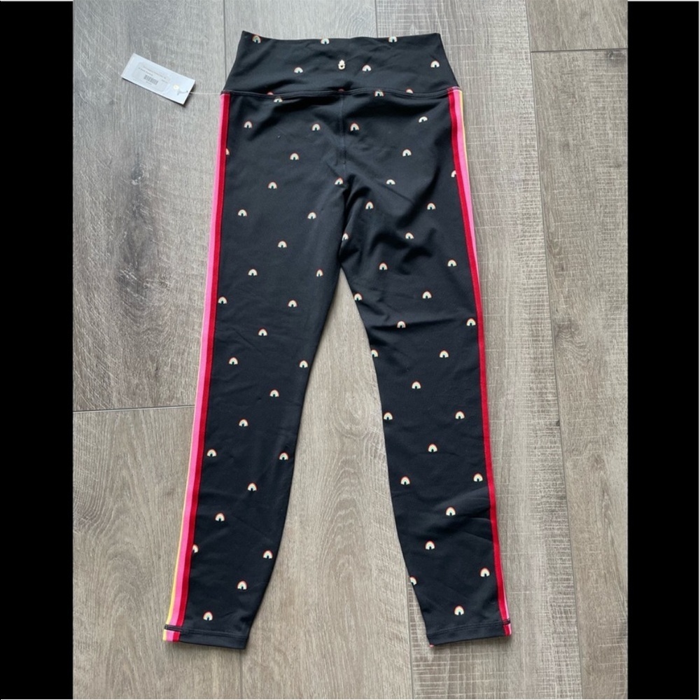 Spiritual Gangster Perfect High Waist Leggings in Black Rainbow - Picture 7 of 8